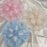 Dalmazio Design CRF Ariel Crystal with Velo Ruffle